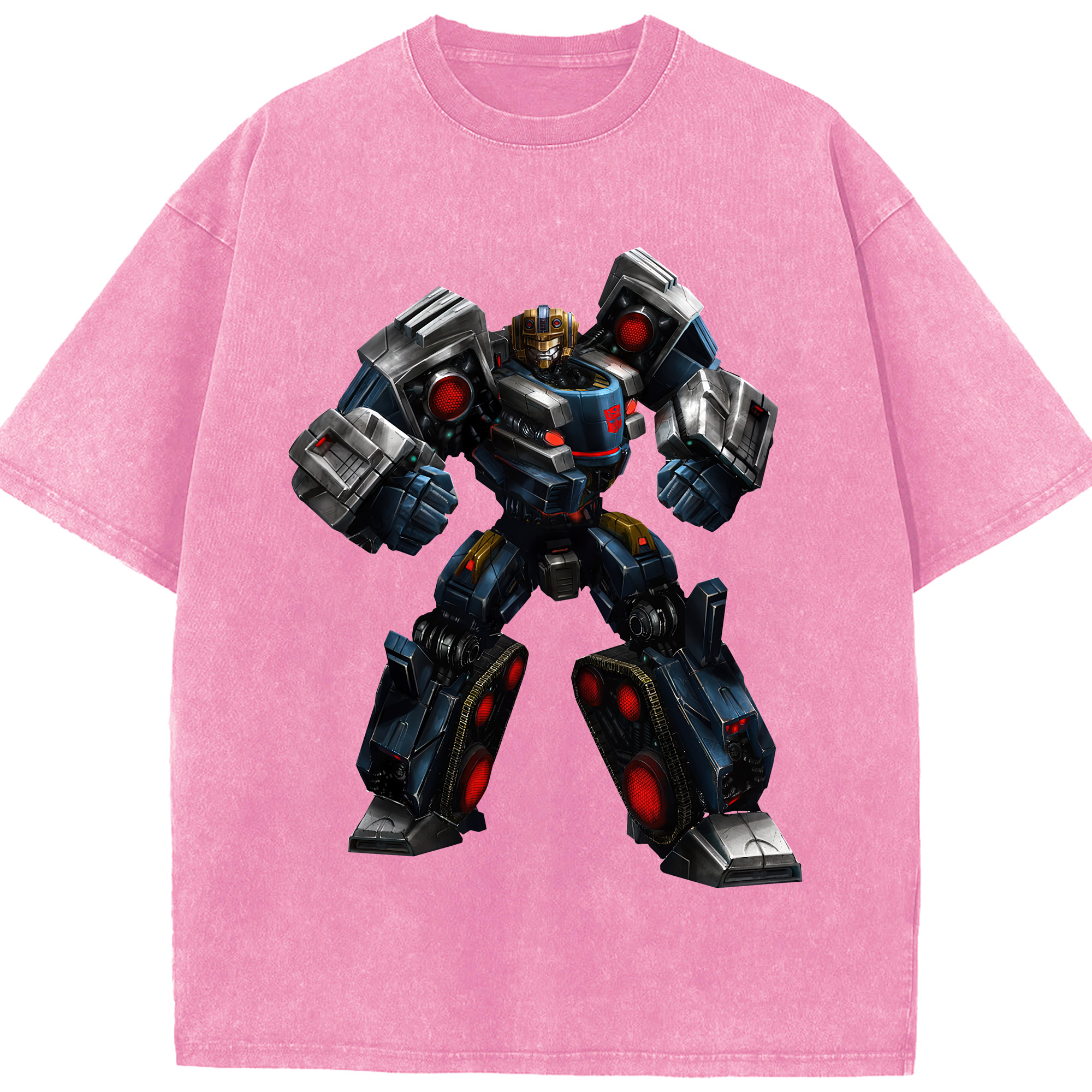 （画像用） Transformers トランスフォーマー 綿100% ヴィンテージ風 半袖Tシャツ（フロントプリント）